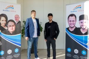 Stefan Beier und Daniel Hauber auf dem Babba Business Day 2019 in Großostheim