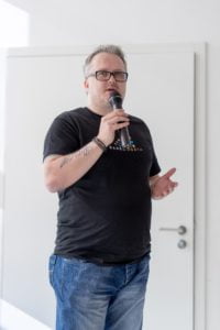 Dirk Schumacher als Sprecher auf dem Babba Business Day 2019 in Großostheim