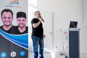 Dirk Schumacher als Sprecher auf dem Babba Business Day 2019 in Großostheim