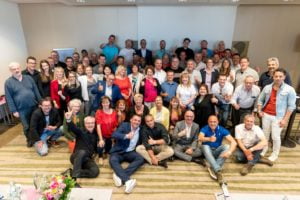 Gruppenbild der Teilnehmer und Sprecher auf dem Builderall Everest 2019 in Nürnberg (Germany)